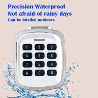 Keypad De Puerta De Garaje Inalámbrico Multi-Frecuencia 280-868MHz Código Fijo Y Rollo Control Remoto 5PCS Puerta Abierto - details 1