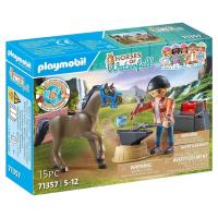 Playmobil herrador Ben y caballo Aquiles Waterfall (71357) - details 0