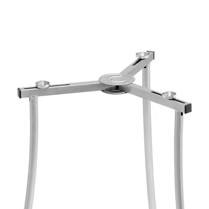 tripode regulable para quemador. altura 70cm. vaello - 1