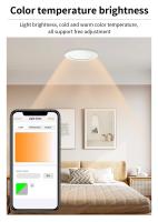 Zemismart Bombilla LED Inteligente WiFi RGBCW Redonda 9W 12W 15W Certificada Matter Control Remoto Homekit Alexa Google Home Smartthings App Para El Hogar - details 4
