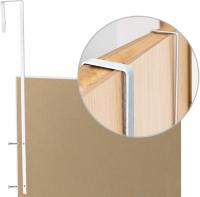 STARLEY - Espejo Blanco para Puerta 30 x 120 cm para Colgar Puerta Rectangular Baño Dormitorio - details 4