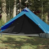 vidaXL Tienda de Campaña Tipi para 1 Persona Impermeable Toldo Carpa Color Azul,  orange,  Verde y mas - details 0