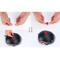 2pcs Accesorios Para Casco Con Orejas De Gato Universales Decoración De Estilo Motocicleta Y Coche Adhesivos De Orejas De Gato Lindas Para Mujeres - details 6