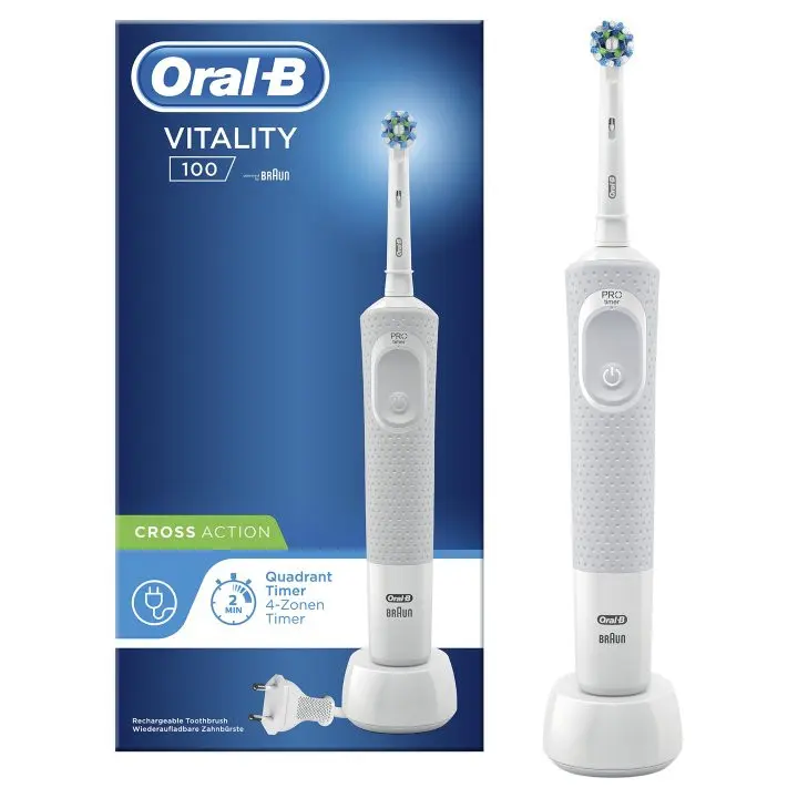 Cepillo dental electrico braun oral b vitality 100 sensitive ultra - 1