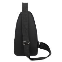Bolsa De Pecho Para Hombre Nueva De Lona De Nylon Estilo Casual Y Deportivo Con Correa Cruzada Y Cierre De Cremallera - details 1