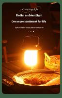 Lámpara De Camping Portátil LED Con Modos De Iluminación Frío Y Caliente 3 Modos De Iluminación Luz De Campamento Para Excursionismo Escalada Y Acampar En Tienda - details 18