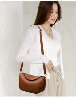 Bolsos para Mujer 2024, Nuevos bolsos cruzados de moda, Modern Korean Estilo, Gran capacidad, Bolso de un solo hombro para teléfono móvil para Madres de Mediana Edad. - details 5