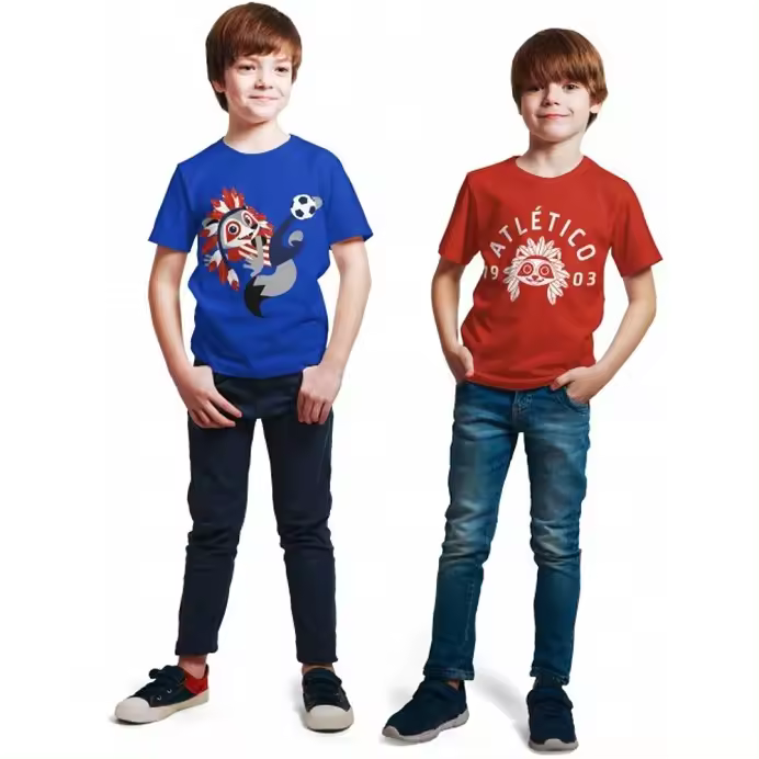 Camiseta Atlético de Madrid Para Niños Indi Dhestia Home  00324 - 1