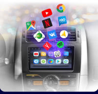 AWESAFE inalámbrico CarPlay Android Auto Radio para Toyota Auris E150 2006 -2012 coche reproductor multimedia GPS 2 din autoradio volante controles RDS Bluetooth - details 9