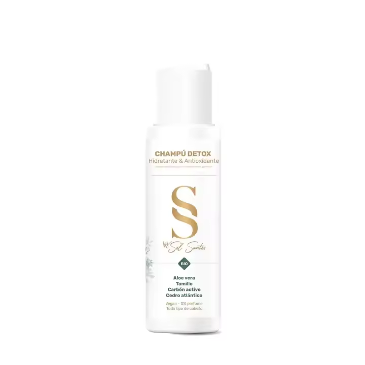 SOL SANTOS Champú detox hidratante - formato de viaje 100 ml - 1