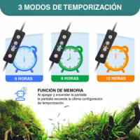 HYGGER HG058 Pantalla LED WRGB - Luz LED Alto Brillo, Regulable y Programable para Acuarios Plantados - details 3
