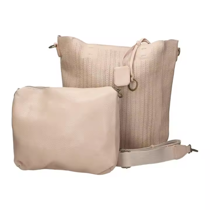 SARA BAGS | Set de Bolsos Sara Bags para Mujer – Bolsos en Color Marrón Cuero – Estilo Casual – Con Bandolera – Cierre de Cremallera – Varios Compartimentos – Bolso/Neceser Incluido – Modelo SCXX2500671080 - 1