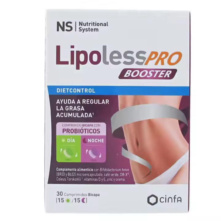 Cinfa Ns Dietcontrol LipolessPro Booster 30 Comprimidos. - 1