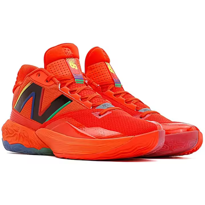Zapatillas de Baloncesto New Balance Two Wxy V4 para unisex en color naranja - 1