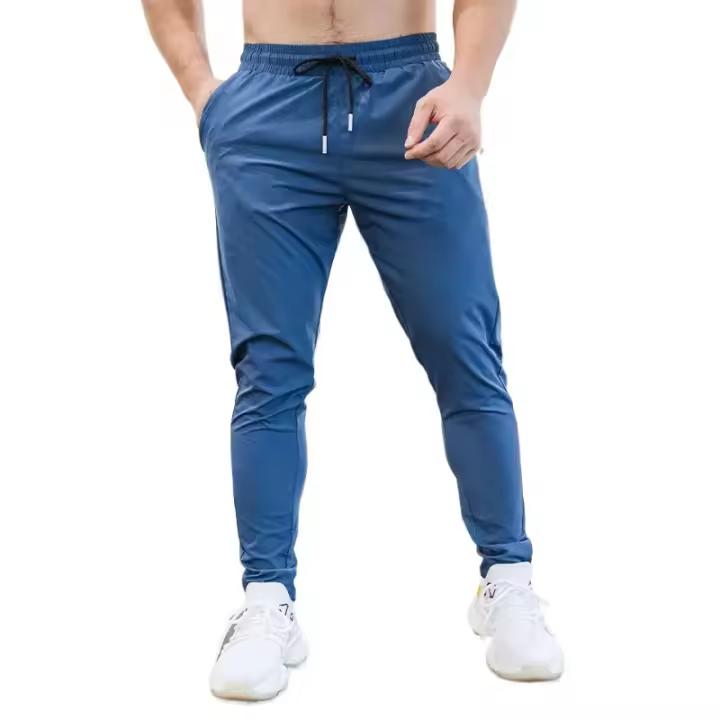 Pantalones Deportivos De Verano Para Hombre Seda Helada Ultrafina Secado Rápido Transpirables Para Correr Y Fitness - 1