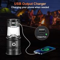 Al Aire Libre de emergencia portátil Caballo Mazorca Tienda de Luz camping USB recargable LED solar camping Luz - details 3
