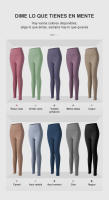 Pantalones de Yoga de Cintura Alta para Mujeres Leggings Deportivos de Gimnasio - details 7