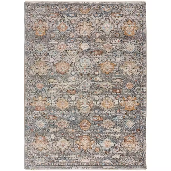 ATTICGO Alfombra de Interior Estilo Mosaico en Multicolor - Cambridge 35050 | 120X170, 133X200, 160X230, 200X290 cm - 1