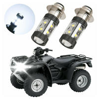 2pcs Lámpara LED Super Blanca Para ATV Y Motocicleta 6000K Blanco Reemplazo De Luz H6M Para YFZ450R Rhino 700 Raptor YFM660 - details 5