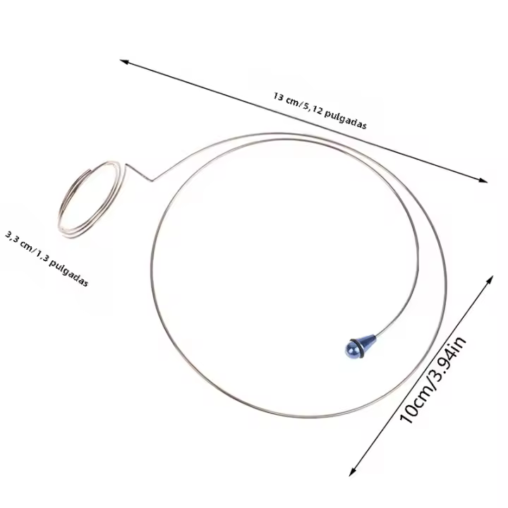 Soporte De Lupa De Acero Inoxidable Para Reparación De Relojes Accesorio De Anillo Fácil De Usar Para Inspeccionar Piezas Pequeñas - 1