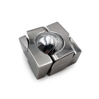 Juguete De Inteligencia Adulto 3D Metal Bola Mágica De Aleación Laberinto Desbloqueo Juego De Rompecabezas Alivio Del Estrés - details 3
