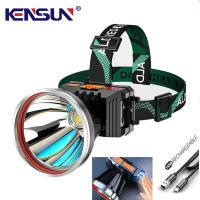 Linterna Frontal LED Potente Recargable Por USB Con Sensor De Movimiento Para Pesca Y Actividades Al Aire Libre Luz De Escenario De Longa Gama - details 0