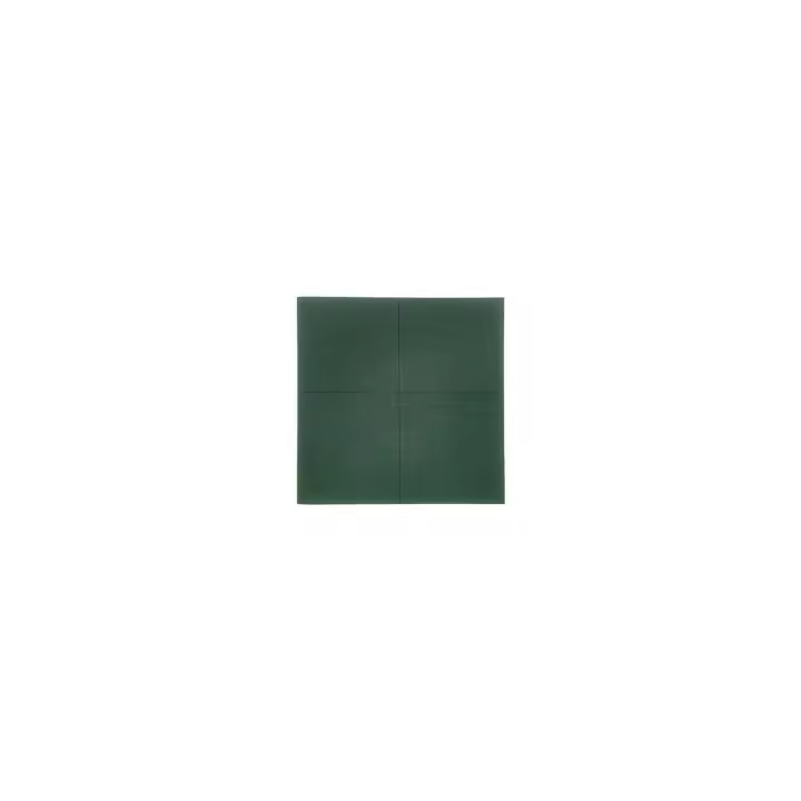 JARDIN202 - Loseta de Caucho Verde - 20 mm 1x1m - 1