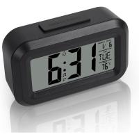 Reloj Inteligente de Cabecera, Despertador Digital de 12/24 Horas with LCD Retroiluminación, para Dormitorio, Oficina y Viajes - details 0