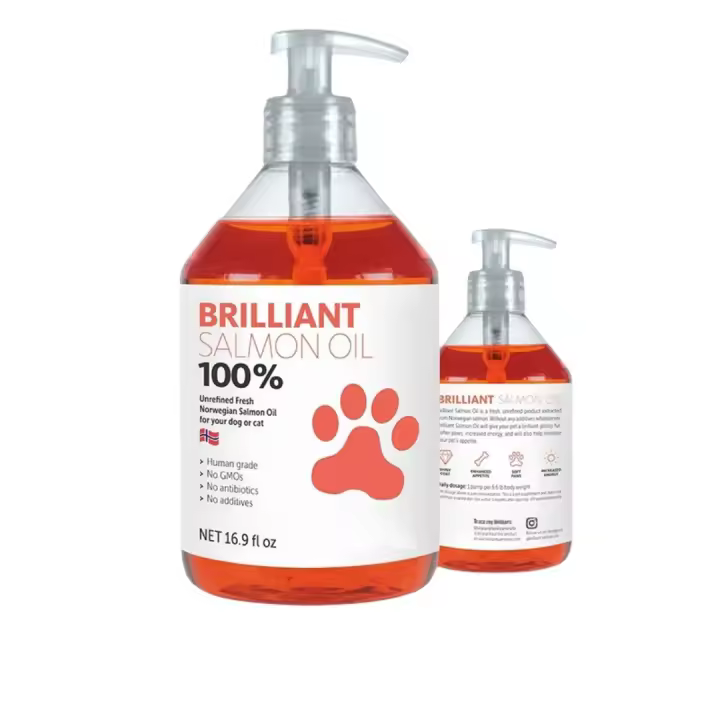 Refuerzo inmunológico para mascotas - Aceite de salmón para perros saludables: piel sana y pelaje brillante - 1