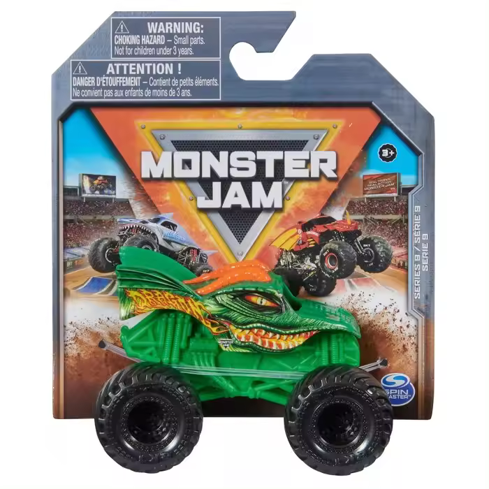 SPIN MASTER - Monstruo Juguete - Multicolor - Estas máquinas Monster Jam, ágiles y robustas, son perfectas para los fans más veteranos - Recomendado para mayores de 4 años - 1