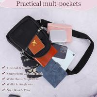 Bolso bandolera para hombre y mujer, impermeable, antirrobo, bandolera pequeña con una sola correa, ligera y pequeña. - details 3