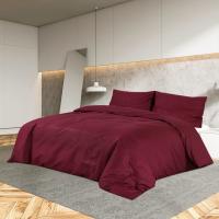 vidaXL Juego de Funda Nórdica Algodón 260x220 cm Sábana Cama Dormitorio Color Blanco,  Rojo,  dark grey and white y mas - details 1