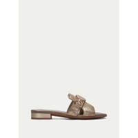 HISPANITAS HV243268 Sandalias planas de Mujer 32462 24V PALA CADENA PLATINO - details 3