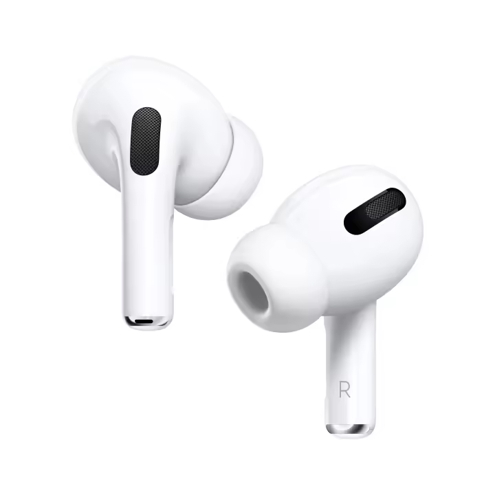 Pro (Primera Generación) - Blanco, (con estuche de carga), Reducción activa de ruido, Bluetooth, Auriculares deportivos resistentes al sudor, Apple - 1