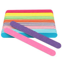Lote De 20 Archillas De Uñas De Madera Coloridas 180/240 Para Pedicura Y Manicura Herramientas De Pulido Profesionales Bloque De Lijado Para Uñas - details 2