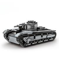 Kit De Modelado De Tanque Pesado Panther De La Segunda Guerra Mundial 673 Piezas Bloques De Construcción Militar Aleman NBFZ Juguetes Educativos Para Niños Regalo Compatible Con Lego ABS Sin Batería - details 4
