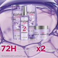 L'Oreal Paris | Rutina Elvive Hidra Hialurónico Champú, Mascarilla, Ecopack, Acondicionador, Serum 72h de Hidratación - details 1