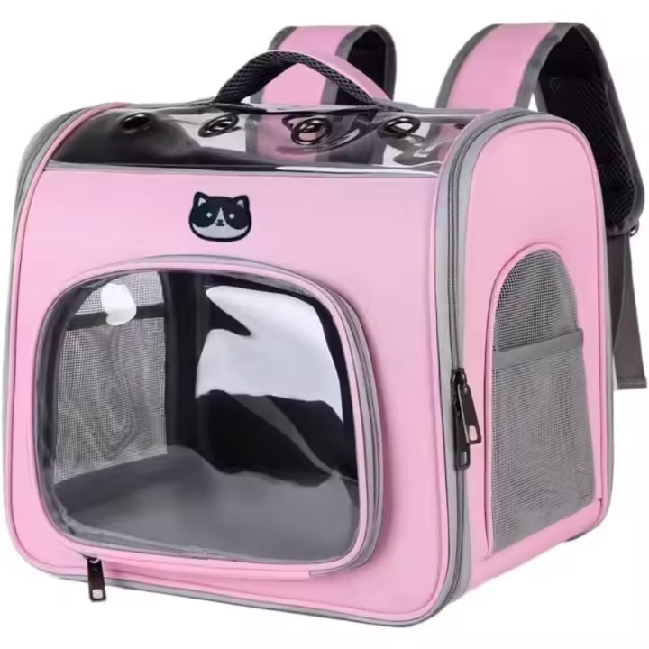 Bolsa multifuncional portáthil para mascotas, mochipa transpirable para Gatos - 1