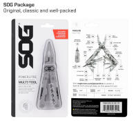 SOG 19 En 1 PowerLitre Tijeras Multifuncionales Plegables EDC Mini Herramientas Portátiles Afilador De Hojas Para Exteriores Y Sobrevivencia PL1001-CP - details 12