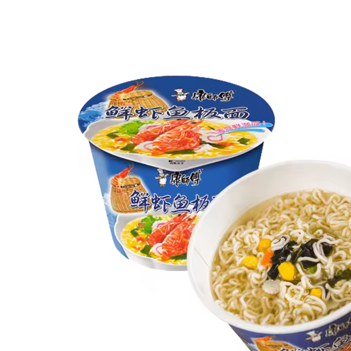 Unidades Cup Ramen Sabor a Ternera Estofada Ramen Sabor a Ternera Picante Ramen Sabor a Marisco Ramen Sabor a Ternera con Verdura  Master Kong - Variedad de Fideos Instantáneos - 1