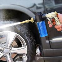 Pistola De Agua Para Lavar Coche Y Jardín Con Espuma Alta Presión Herramienta De Limpieza Metálica De Latón Para El Jardín - details 1