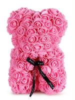 Oso De Rosas Teddy Regalo Para Mamá Novia Cumpleaños Aniversario Valentines Day Mujer Juguete De Muñeco Artificial De - details 15