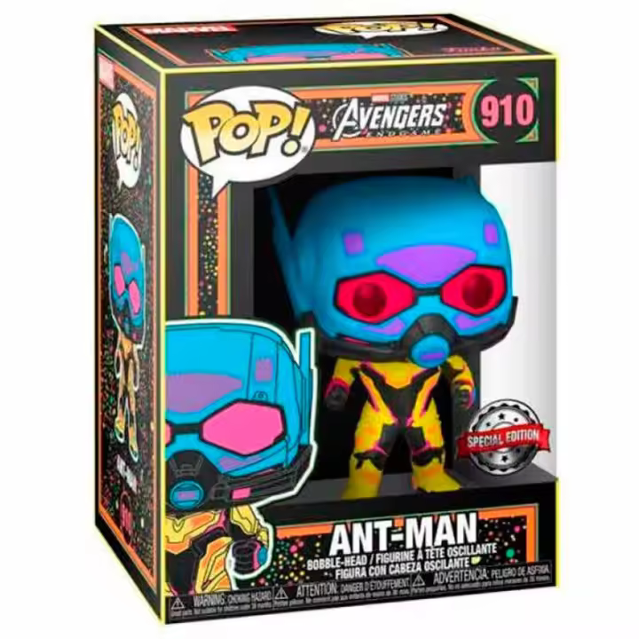 Figura Pop Marvel Los Vengadores Avengers Ant-Man Exclusive-Figura de Vinilo Coleccionable - Idea de Regalo- Mercancia Oficial - Juguetes para Niños y Adultos - Movies Fans - Muñeco para Coleccionistas y Exposición - 1