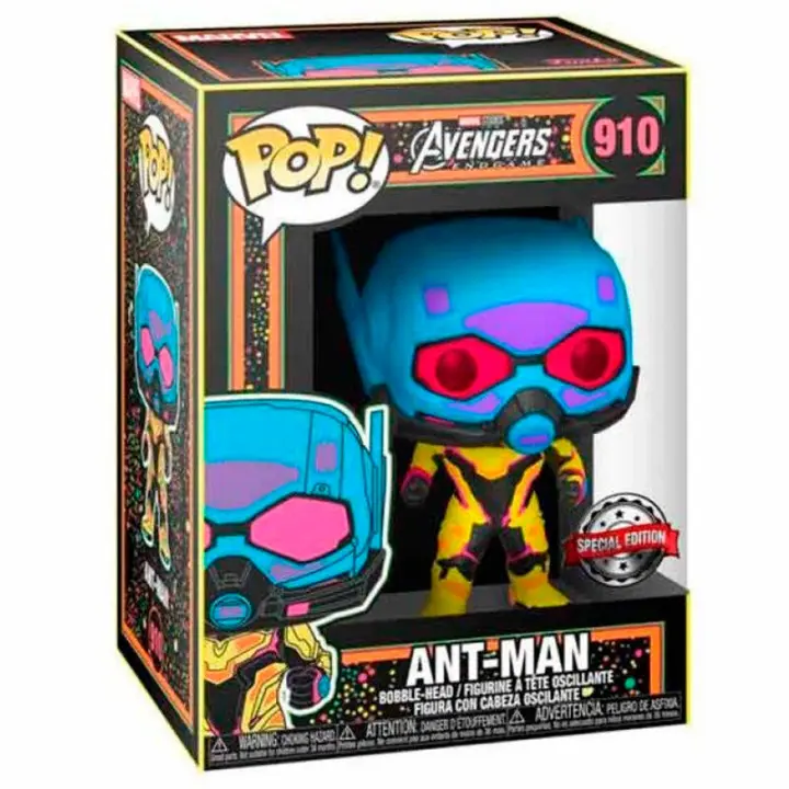 Figura Pop Marvel Los Vengadores Avengers Ant-Man Exclusive-Figura de Vinilo Coleccionable - Idea de Regalo- Mercancia Oficial - Juguetes para Niños y Adultos - Movies Fans - Muñeco para Coleccionistas y Exposición - 1