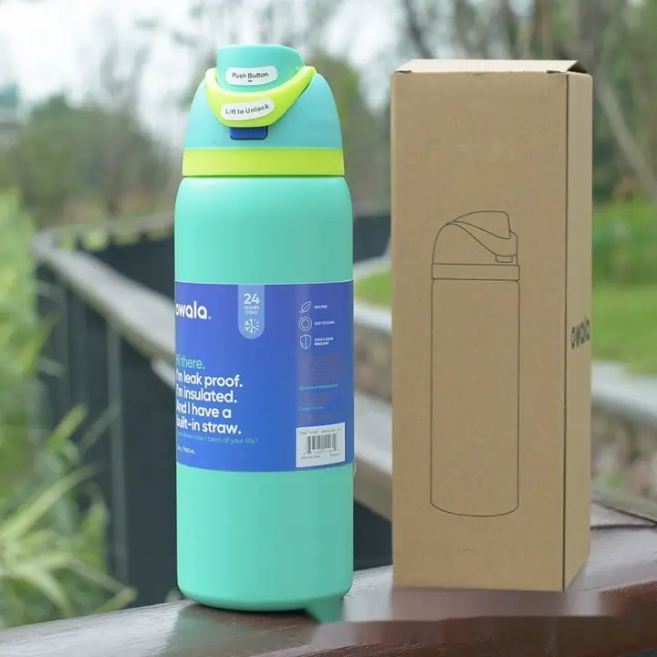 Botella deportiva de acero inoxidable con aislamiento al vacío ¡El compañero perfecto para tus aventuras al aire libre en el Amazonas! - 1