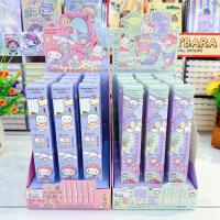 Sanrio Hello Kitty Y Kuromi Lápices De Gel 12pcs Suministros Escolares Para Estudiantes Punta 0.5 Negro Bolígrafo Precioso Para Niños Regalo Kawaii - details 0
