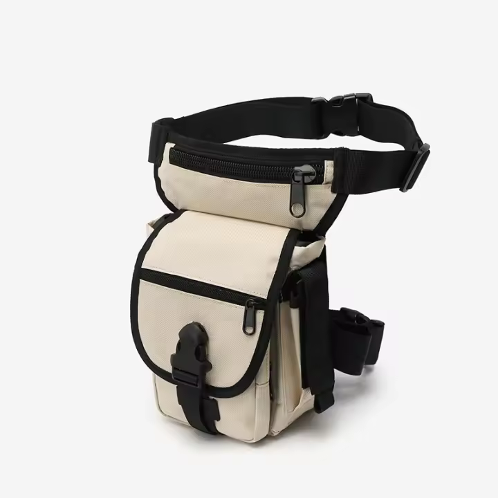 Bolsa De Pierna Para Ciclismo Deportiva Unisex Gran Capacidad Almacenamiento Móvil Crossbody Hombro Gaita Cinturón Exterior - 1