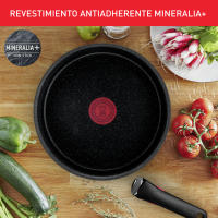 Tefal Ingenio Black Stone Set de 4 piezas  apilable 16/18/20 cm, revestimiento antiadherente, indicador de temperatura,  fabricado en Francia, inducción L3998902 - details 3