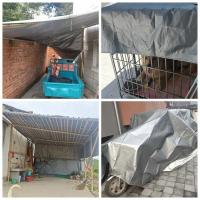 Telo De Polietileno Impermeable Para Jardín Awning Cobertura Para Plantas Casa De Perro Barco Coche Camión Sails De Sombrilla Resistentes Al Agua - details 3