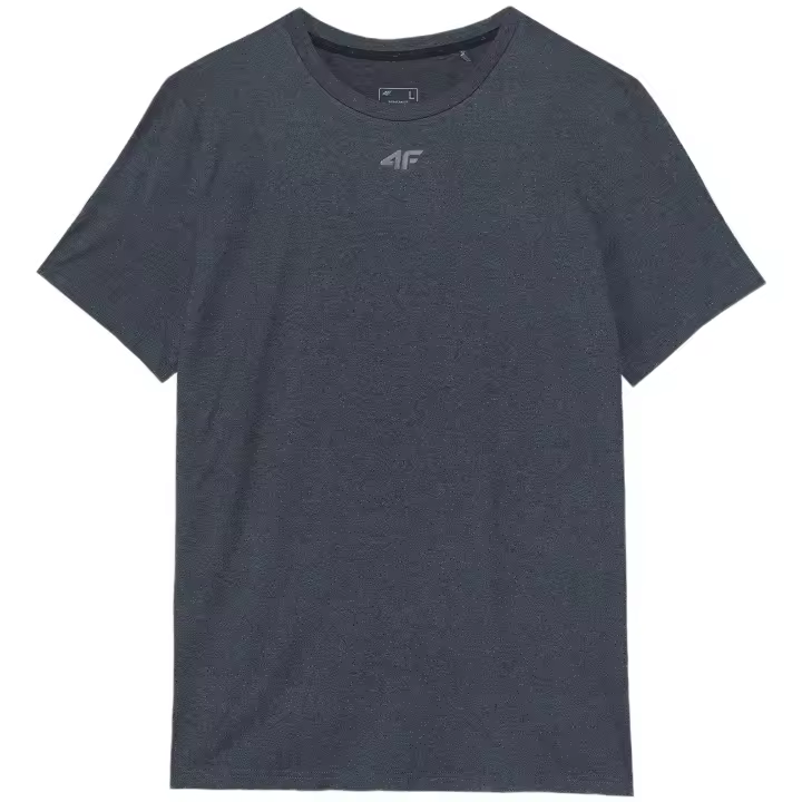 Camiseta de Manga Corta 4F  para hombre en color gris - 1